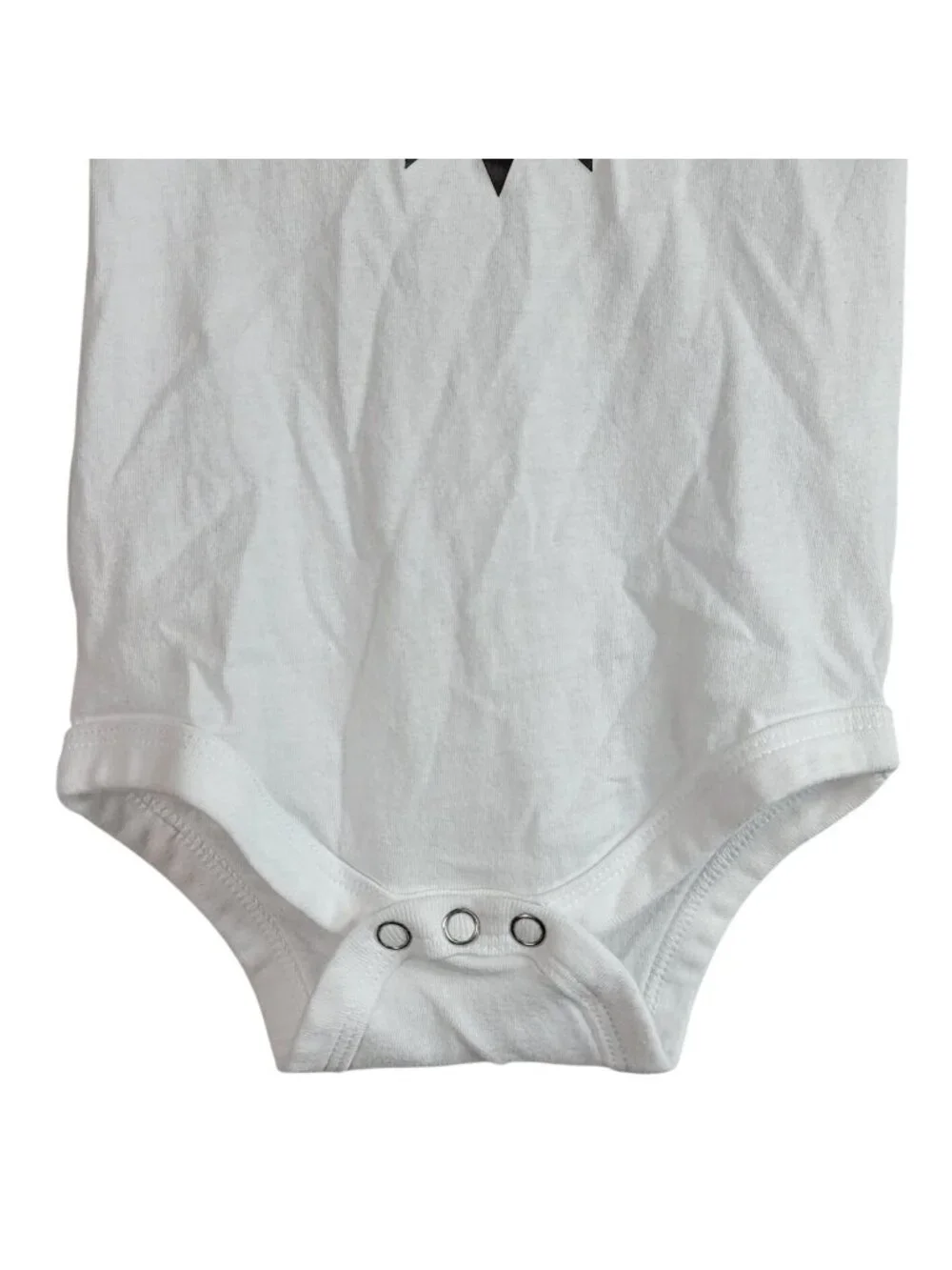 Bella+Canvas Kids Georgia Bulldog Bodysuit White 12-18M Jersey Snaps 100% Cotton